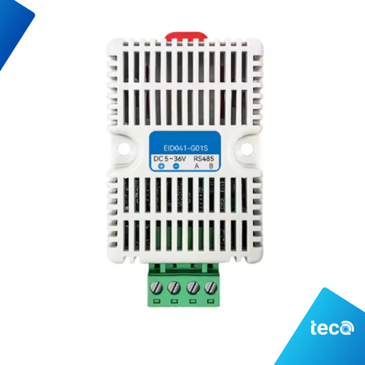 Sensor de Temperatura y Humedad MODBUS RS485 Riel DIN -  SHT30