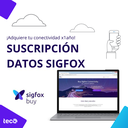 SUSCRIPCIÓN DE DATOS RED SIGFOX  (PLAN ULTRA) x 1 Año