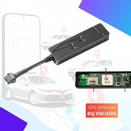¡Nuevo! GPS Vehicular BSJ KM-02 (2G/GPRS)